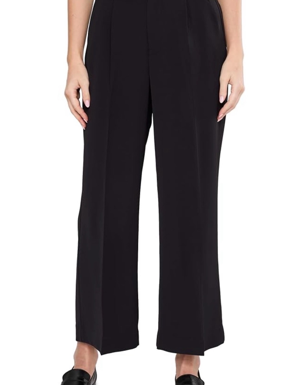 Vince Black Wide-Leg Ankle Pants NWT.